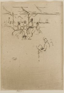 Lądowanie, krowy autorstwa James Abbott McNeill Whistler