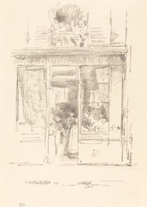 Praczka: „Praczka z Place Dauphine” autorstwa James Abbott McNeill Whistler