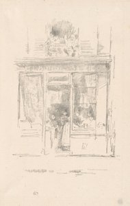 Praczka: „Praczka z Place Dauphine” autorstwa James Abbott McNeill Whistler