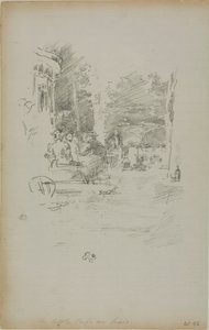 Mała Kawiarnia au Bois autorstwa James Abbott McNeill Whistler