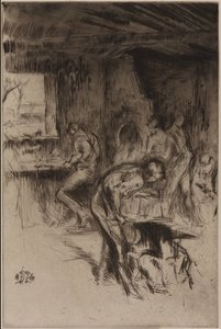 Mała Kuźnia, Liverpool autorstwa James Abbott McNeill Whistler