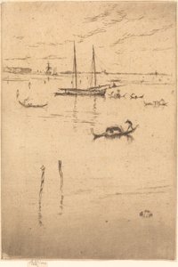 Mała Laguna autorstwa James Abbott McNeill Whistler