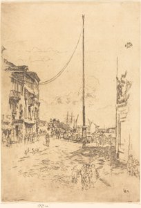 Mały Maszt autorstwa James Abbott McNeill Whistler