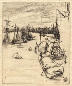 Mały Rotherhithe autorstwa James Abbott McNeill Whistler