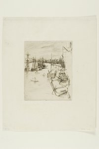 Mały Rotherhithe autorstwa James Abbott McNeill Whistler