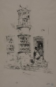 Małe kroki, Lyme Regis autorstwa James Abbott McNeill Whistler