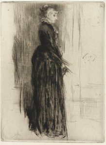 Mała Aksamitna Sukienka autorstwa James Abbott McNeill Whistler