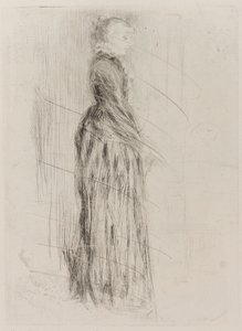 Mała Aksamitna Sukienka autorstwa James Abbott McNeill Whistler