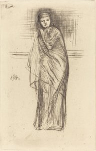 Model odpoczywa autorstwa James Abbott McNeill Whistler