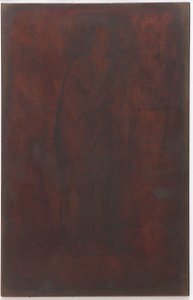 Odpoczynek modelu: płyta/blok drukarski autorstwa James Abbott McNeill Whistler
