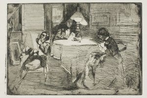 Sala muzyczna autorstwa James Abbott McNeill Whistler