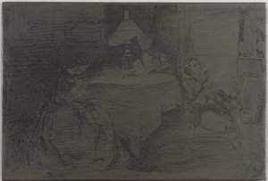Sala muzyczna autorstwa James Abbott McNeill Whistler