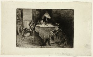 Sala muzyczna autorstwa James Abbott McNeill Whistler