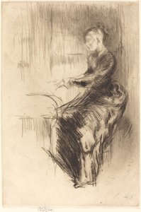 Pianino autorstwa James Abbott McNeill Whistler
