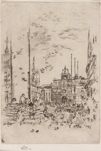 Piazzetta autorstwa James Abbott McNeill Whistler