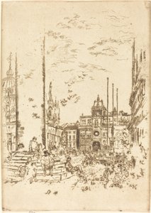 Piazzetta autorstwa James Abbott McNeill Whistler
