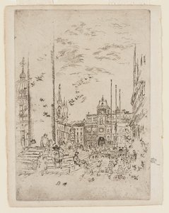 Piazzetta autorstwa James Abbott McNeill Whistler