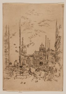 Piazzetta autorstwa James McNeill Whistler