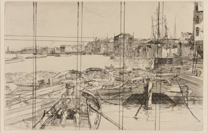 Basen autorstwa James Abbott McNeill Whistler