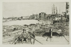 Basen autorstwa James Abbott McNeill Whistler