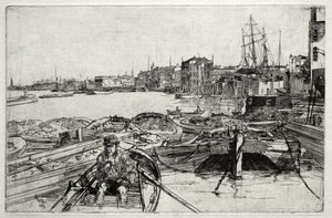 Basen autorstwa James McNeill Whistler