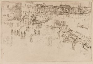 Riva autorstwa James Abbott McNeill Whistler