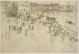 „Riva”, nr 1 autorstwa James McNeill Whistler