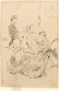 Krawcowa autorstwa James Abbott McNeill Whistler