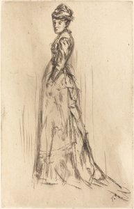Jedwabna sukienka autorstwa James Abbott McNeill Whistler
