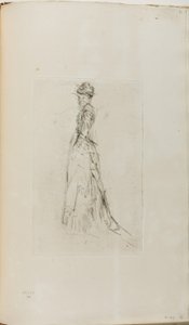 Jedwabna sukienka autorstwa James Abbott McNeill Whistler