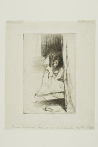 Pantofelek autorstwa James Abbott McNeill Whistler