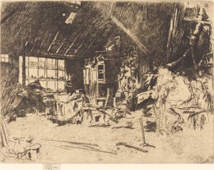 Kuźnia autorstwa James Abbott McNeill Whistler
