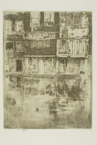 The Square House, Amsterdam autorstwa James Abbott McNeill Whistler