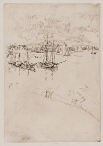 Parowiec, Wenecja autorstwa James Abbott McNeill Whistler
