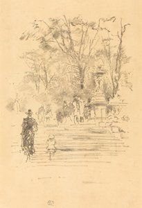 Schody, Luksemburg autorstwa James Abbott McNeill Whistler