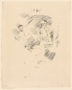 Silne ramię autorstwa James Abbott McNeill Whistler