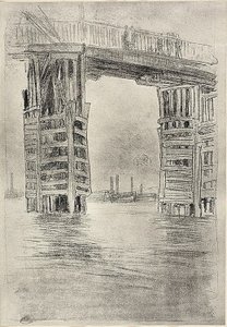 Wysoki most autorstwa James Abbott McNeill Whistler