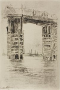 Wysoki most autorstwa James Abbott McNeill Whistler