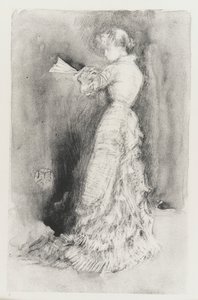 Toaleta autorstwa James Abbott McNeill Whistler