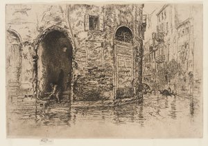 Dwoje drzwi autorstwa James Abbott McNeill Whistler