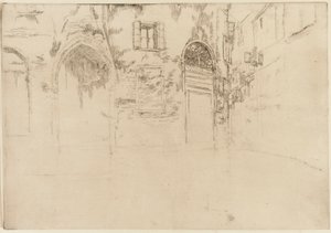 Dwoje drzwi autorstwa James Abbott McNeill Whistler