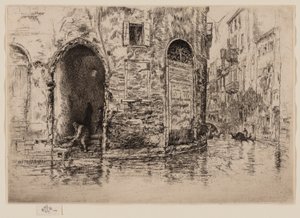 Dwoje drzwi autorstwa James Abbott McNeill Whistler