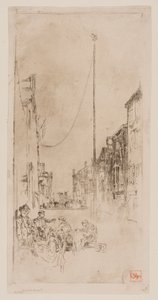 Maszt wenecki autorstwa James Abbott McNeill Whistler