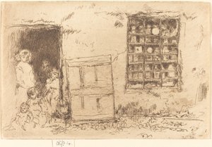 Wiejska cukiernia autorstwa James Abbott McNeill Whistler