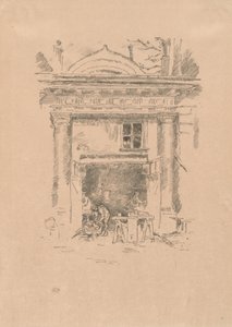 Whitesmiths, Impasse des Carmélites autorstwa James Abbott McNeill Whistler
