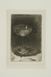Kieliszek do wina autorstwa James Abbott McNeill Whistler