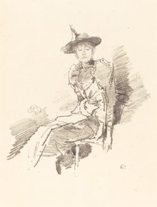 Skrzydlaty Kapelusz autorstwa James Abbott McNeill Whistler
