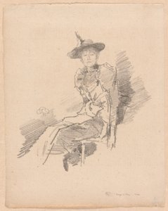 Skrzydlaty Kapelusz autorstwa James Abbott McNeill Whistler