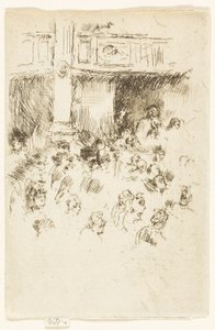 Teatr, Loches autorstwa James Abbott McNeill Whistler