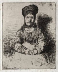Dwanaście akwafort z natury:  La Rétameuse autorstwa James McNeill Whistler